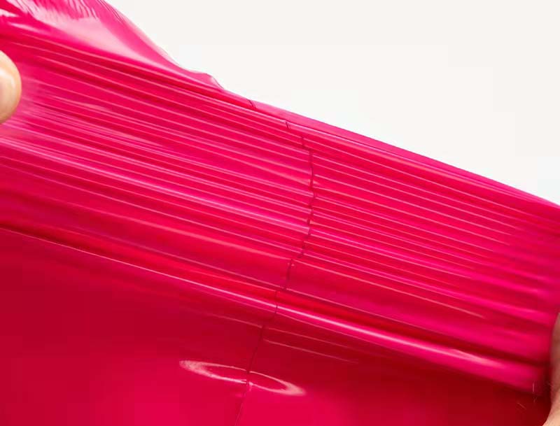 临沧玫红色快递袋-05